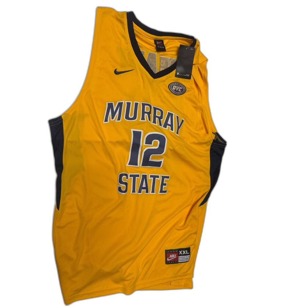 Nike Ja Morant Murray State jersey xxl yellow ovc NCAA basketball new with tags
